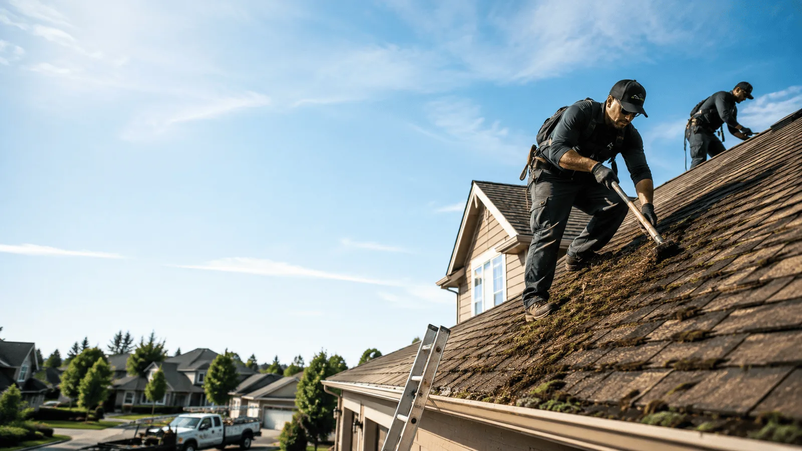 Roof Moss Removal in Tekonsha, MI near me